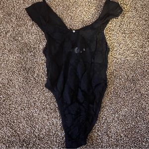 Vintage Fantasies by Morgan Taylor Lace Bodysuit